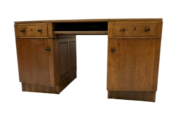 Art Deco Amsterdamse School Desk by Hildo Krop for Gebroeders Monsieur Steenwijk